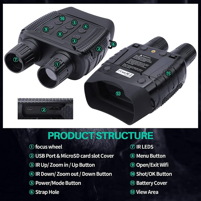 Solomark night vision best sale binocular