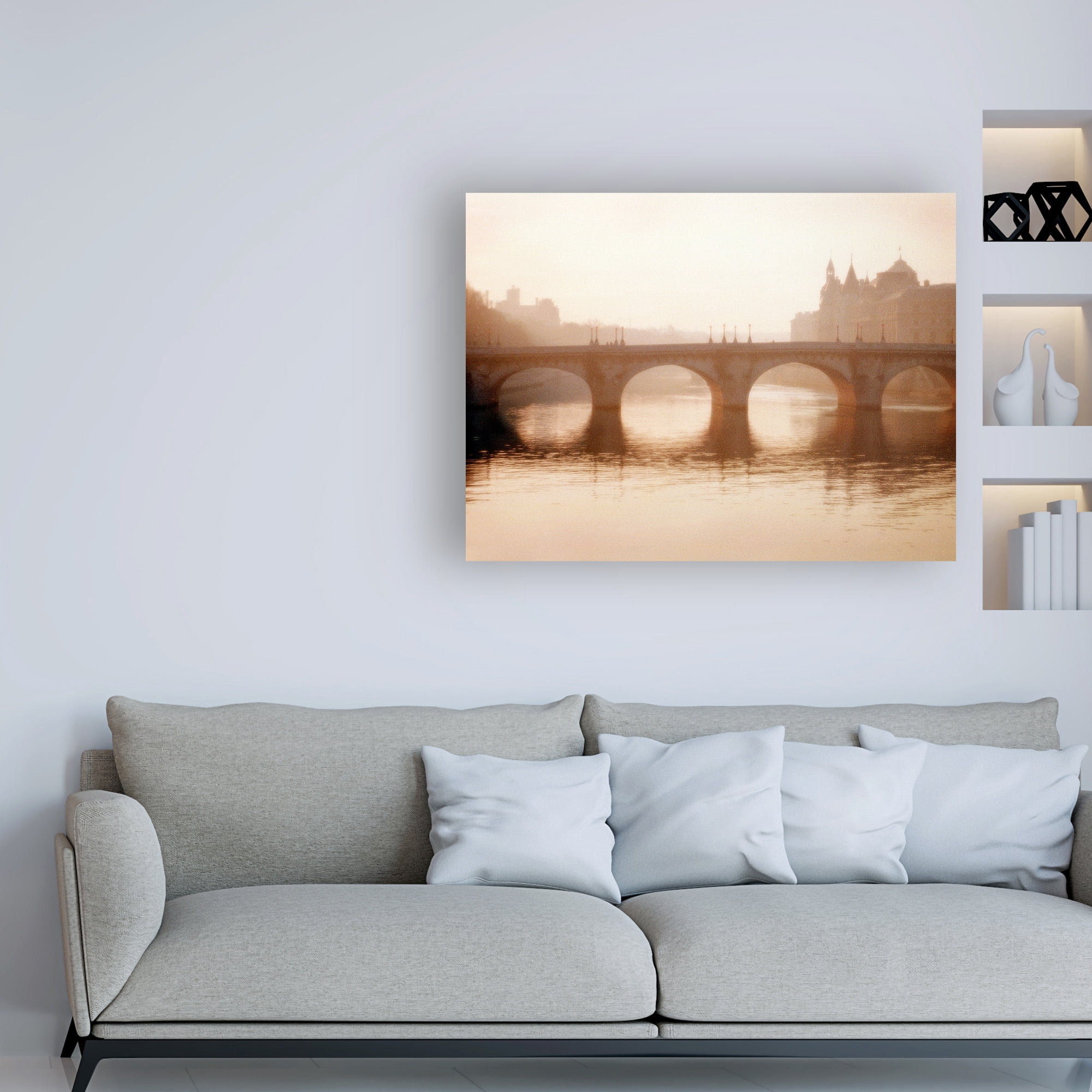 Trademark Fine Art 'Pont Neuf, Paris' Canvas Art by Alan Klu