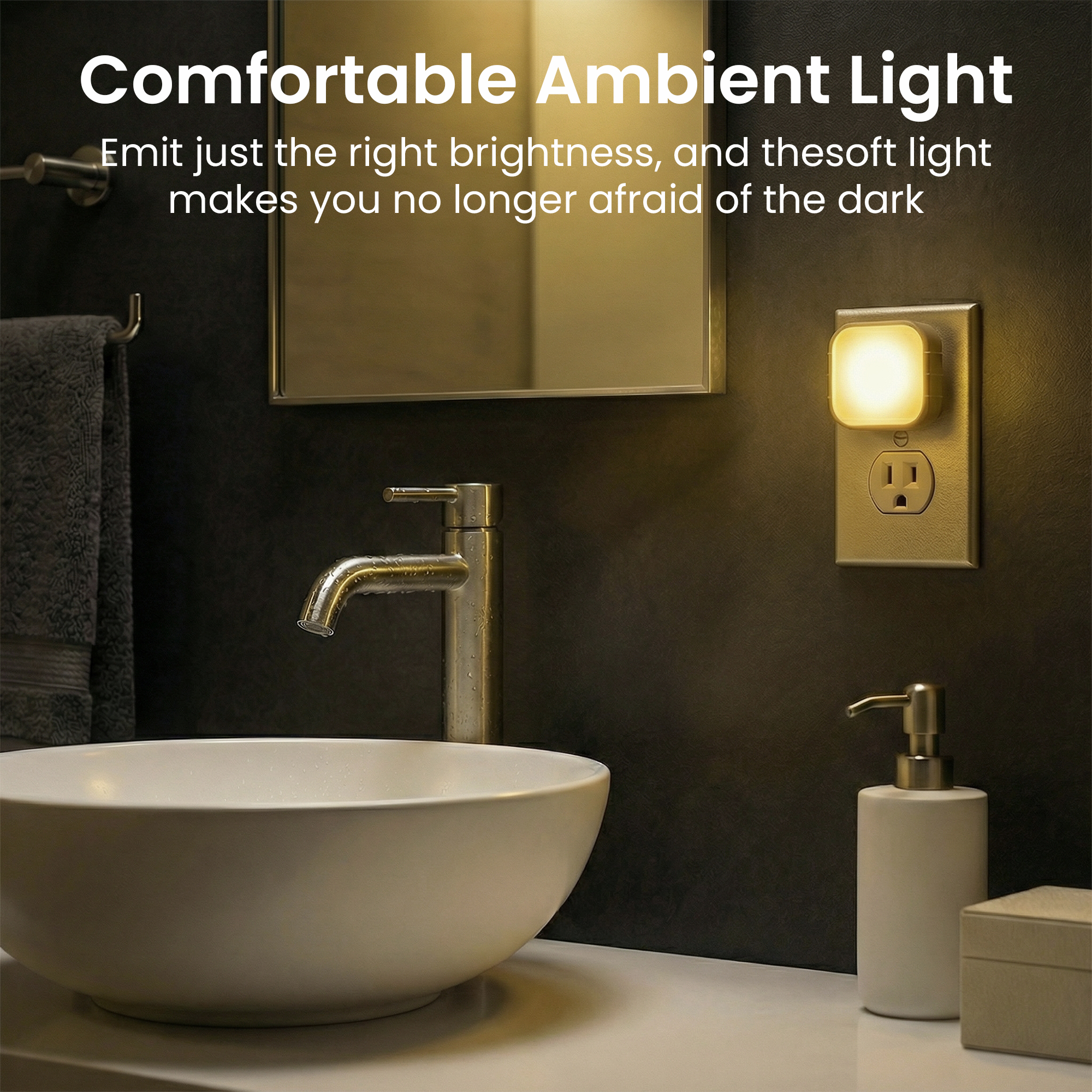 DAYBETTER LED Night Light, 4-Pack, Warm White photo 3