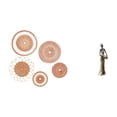 thumbnail image 1 of Manualidades de pared,Decoración de pared colgante. Ratán tejido artesanal.,Juego de decoración de pared Adorno decorativo para colgar en la pared,Figura de mujer africana,Estatua artesanal, 1 of 8