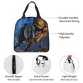 thumbnail image 4 of Easygdp Starry Night Charging Dinosaur Bolsa Térmica Premium - Tela Oxford Impermeable, Gran Capacidad, Bolsillo Frontal, Unisex para Trabajo, Escuela, Actividades al Aire Libre y Picnics, 4 of 8