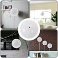 thumbnail image 3 of WEUVEB Globe d'Observation Extérieur Décoration de Jardin Sphère Réfléchissante Acier Inoxydable 1 Ensemble, 3 of 6