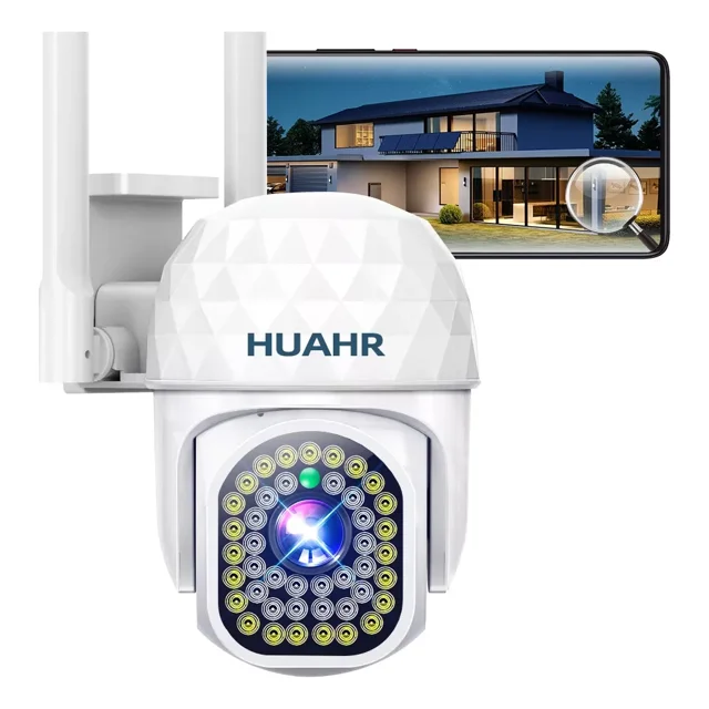 Cámara De Seguridad Wifi Exterior 1080p Con Led Iluminación