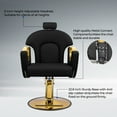 thumbnail image 5 of Professional Salon Styling Chair – Reclining Barber Chair with 360° Swivel & Heavy-Duty Hydraulic Pump, 5 of 8