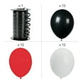 thumbnail image 2 of Fun Express Balloon Bouquet Red, Black & White - 37 Pieces, 2 of 2