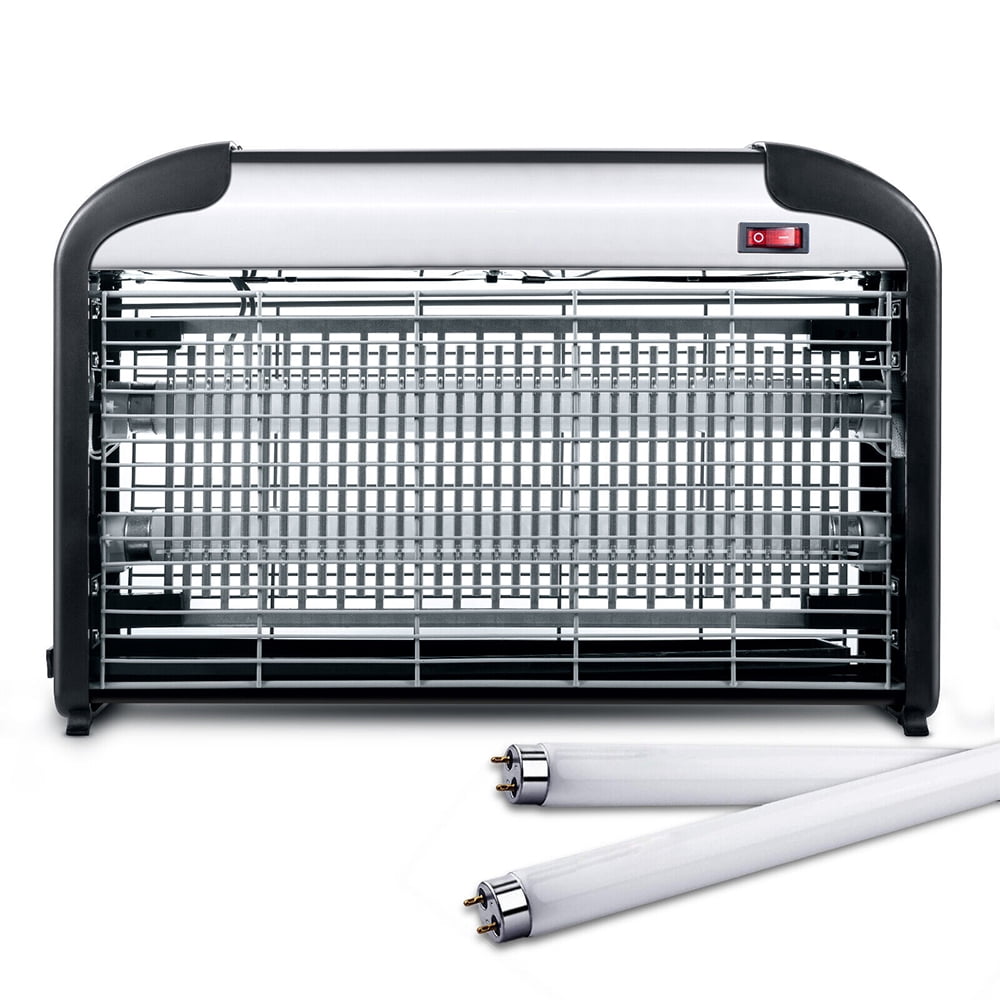 20W Indoor Bug Zapper, Powerful UV Bugs Lamp Attract Insects and 2500V