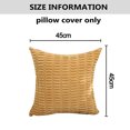 thumbnail image 2 of Throw Pillow Covers Plush 45x45cm Corn kernel Pattern Square Soft Cushion Covers, 2 of 5