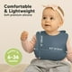 thumbnail image 3 of Baberos de silicona impermeables para bebés Food Bib KeaBabies, paquete de 2, 3 of 9