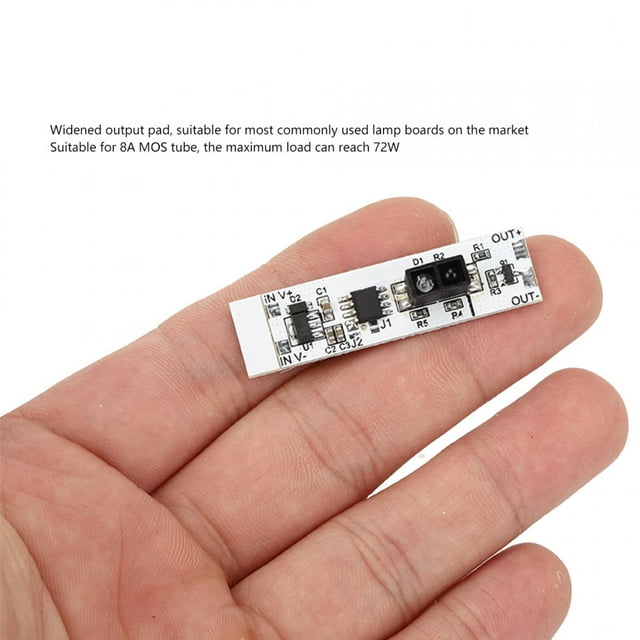Module Infrared Reflection Sensor Switch Module Hand Sweep Function for LED Cabinet Lamp DC5V-12V