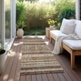 thumbnail image 6 of Addison Rugs Chantille Indoor/Outdoor Transitional Southwest Chocolate Washable Runner Rug, 2'3" x 7'6", 6 of 6