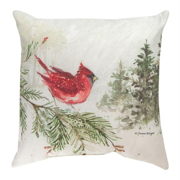 Manual Woodworkers Forest Owl/Cardinal Pillow