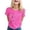 Hot Pink, variant on Active Tops Women Lightweight T Shirt With German Print for Everyday Wear Women's Casual Top Ideal for Daily or Use Pink S