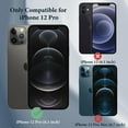 thumbnail image 2 of for iPhone 12 Pro Magnetic Silicone Case [Work with Magsafe] Full Camera Lens Protective Soft TPU Gradient Color Anti-Drop Anti-Scratch Shockproof Phone Case for Women Girls, Purple Gray, 2 of 15