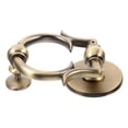 thumbnail image 4 of HIAKDOFT Classic European Zinc Alloy Door Knocker Golden Decorative Home Front Door Hardware, 4 of 8