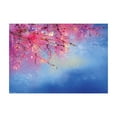 thumbnail image 1 of Ambesonne Flower Jigsaw Puzzle, Sakura Spring, Heirloom-Quality Fun Activity for Family Durable Cardboard, 1000 pcs, Pink Blue, 1 of 2