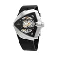 thumbnail image 1 of Hamilton Ventura XXL Rubber Strap Black Skeleton Dial Automatic H24625330 Men's Watch, 1 of 3