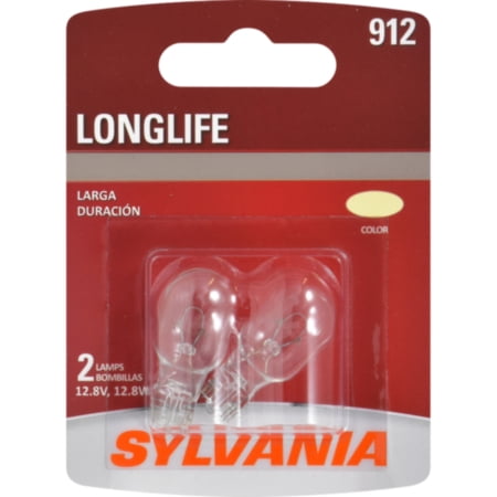 Sylvania 912 LongLife Mini Bulb, Pack of 2