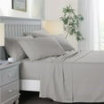 thumbnail image 2 of JML Full Bed Sheet Set 6 Piece, Brushed Microfiber Sheet Set With 14" Deep Pockets,Grey, 2 of 5