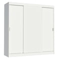 thumbnail image 1 of Ropero Closet Madesa Reno 3 Puertas Corredizas 4 Cajones B, 1 of 11