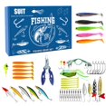 thumbnail image 2 of Fishing Tackle Kit Complete Gear Set for Largemouth Smallmouth and Trout Anglers, 2 of 5