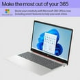 thumbnail image 2 of HP 17 Business Laptop, 17.3"HD+ Display, 11th Gen Intel Core i3-1125G4 Processor, 16GB RAM, 512GB SSD, Wi-Fi, HDMI, Webcam, Bluetooth, Windows 11, Silver, 4 in 1 Accessories, 2 of 6