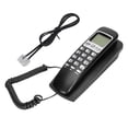 thumbnail image 1 of Corded Phone, Ringer Sound Selectable Corded Telephone Classic Style  For Office Red,White,Black, 1 of 8