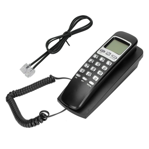 Landline Corded Telehone,KXT777CID Corded Wall Phone Corded Wall Phone Corded Phone Rugged and Tough