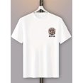thumbnail image 1 of Camiseta de moda para hombre con diseño de estampado de dragón, 1 of 5
