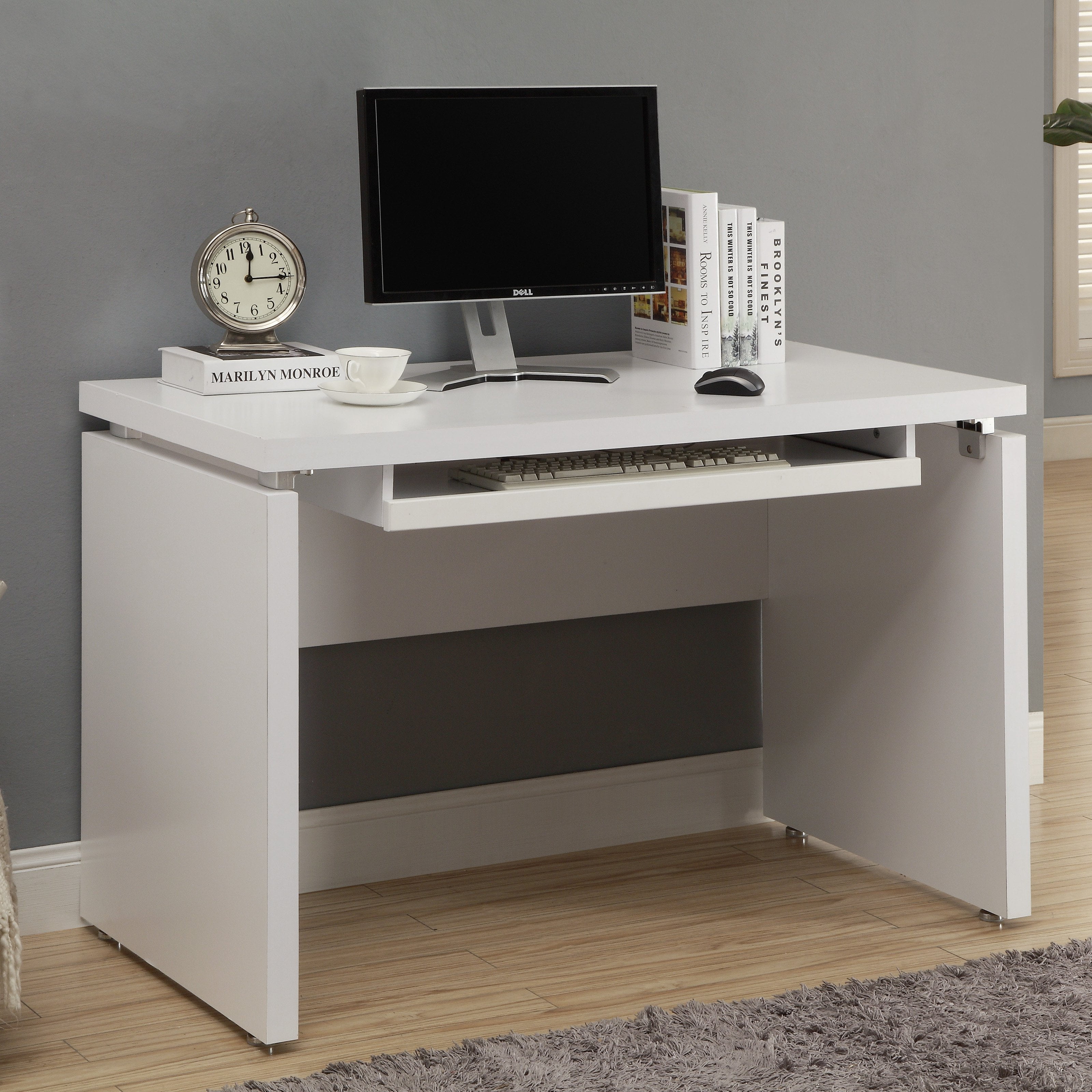 Monarch Specialties Computer Desk I With Pull Out Monarch Specialties Computer Desk I With Pull Out Keyboard Tray Com