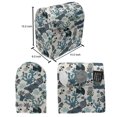 thumbnail image 4 of Underwater Stand Mixer Cover, Marine Life Creatures Hand Drawn Coral Reef Deep Sea Adventure Nautical, Kitchen Appliance Organizer Bag Cover with Pockets, 5 Quarts, Petrol Blue Ivory, by Ambesonne, 4 of 4