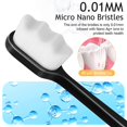thumbnail image 2 of New Extra Soft Toothbrush, Ultra Soft-bristled Adult Toothbrushbristle Good Cleaning Effect For Sensitive Teeth Oral Gum Recession, 2 of 5