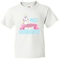 thumbnail image 3 of Inktastic Most Magical Goddaughter- Cute Unicorn Youth T-Shirt, 3 of 5