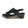 thumbnail image 3 of Corkys Womens Volta Ii Studded Slingback Wedge  Casual Shoes, 3 of 5