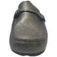 thumbnail image 3 of Alfani Mens Marcus Tumbled Drivers Pewter Loafers 9.5, 3 of 7