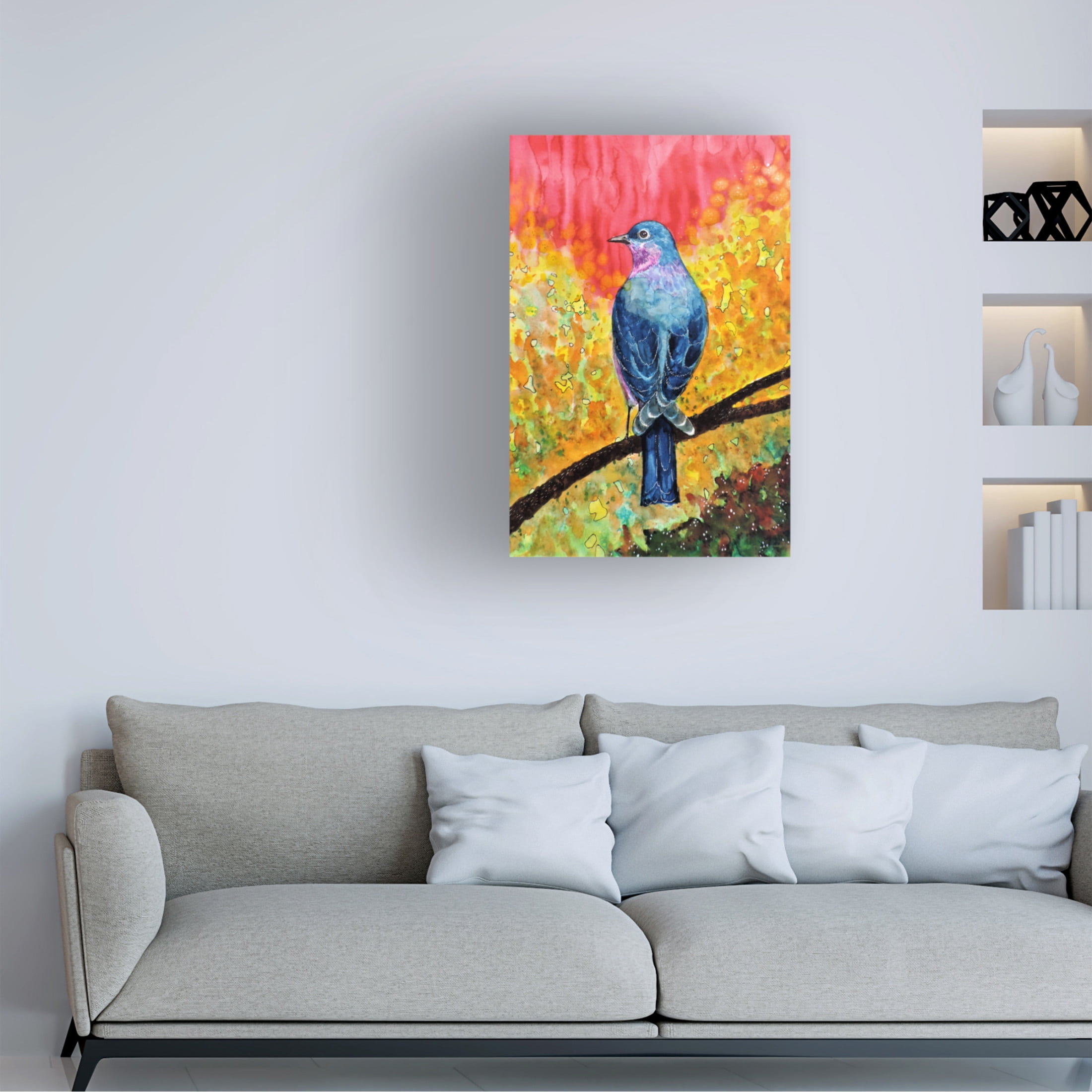 Canvas Wall Art - Sylvie Demers 'Untitled' Wall Art for Living Room, Bedroom, or Office Décor by Trademark Fine Art - 16 x 24 Inches