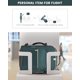 thumbnail image 4 of Mochila de viaje LOVEVOOK de 50 litros con 3 cubos de embalaje a prueba de agua, 4 of 8