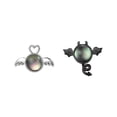 thumbnail image 1 of Minnieouse 1 par de aretes de cristal para vacaciones, boda, compromiso, fecha, trabajo, decoración, joyería sencilla de moda para mujer y mujer Ropa, zapatos y accesorios Miscelánea Minnieouse AP016145-01, 1 of 6