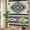 Brown Grey, variant on Rainbow Window Privacy Film, Orange Boho Static Cling Window Film PVC, Southwestern Ethnic Aztec Retro Geometric No Glue UV Blocking Glass Covering, Removable Stained Glass Sticker 17.7''x39.3''