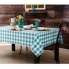 The Pioneer Woman 60" x 84" Charming Check Teal Tablecloth