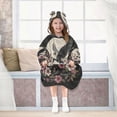 thumbnail image 7 of BZSMCE Wearable Blanket Hoodie Fashion Wings and Wishes Home Wear, 7 of 7