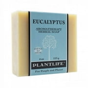 Plantlife Eucalyptus Bar Soap - Moisturizing and Soothing Soap for Your Skin - Hand Crafted Using Plant-Based Ingredients - Made in California 4oz Bar