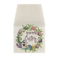thumbnail image 1 of Easter Table Flag Digital Printing Linen Table Mat Rabbit Eggs Party Adornment Tablecloth, 1 of 4