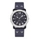 thumbnail image 1 of Reloj de pulsera de cuarzo informal de negocios con esfera redonda de PU para hombre de moda (azul), 1 of 3