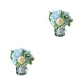 thumbnail image 2 of Yuarrent 2 pack/lote flores artificiales en jarrón aspecto realista elegante durabilidad fácil Type8 NO8, 2 of 6