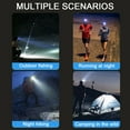 thumbnail image 5 of Blossomir LED Headlamp USB-C Rechargeable Light, Flashlight Light Headlight - Light Head Lamp for Camping, 5 of 5