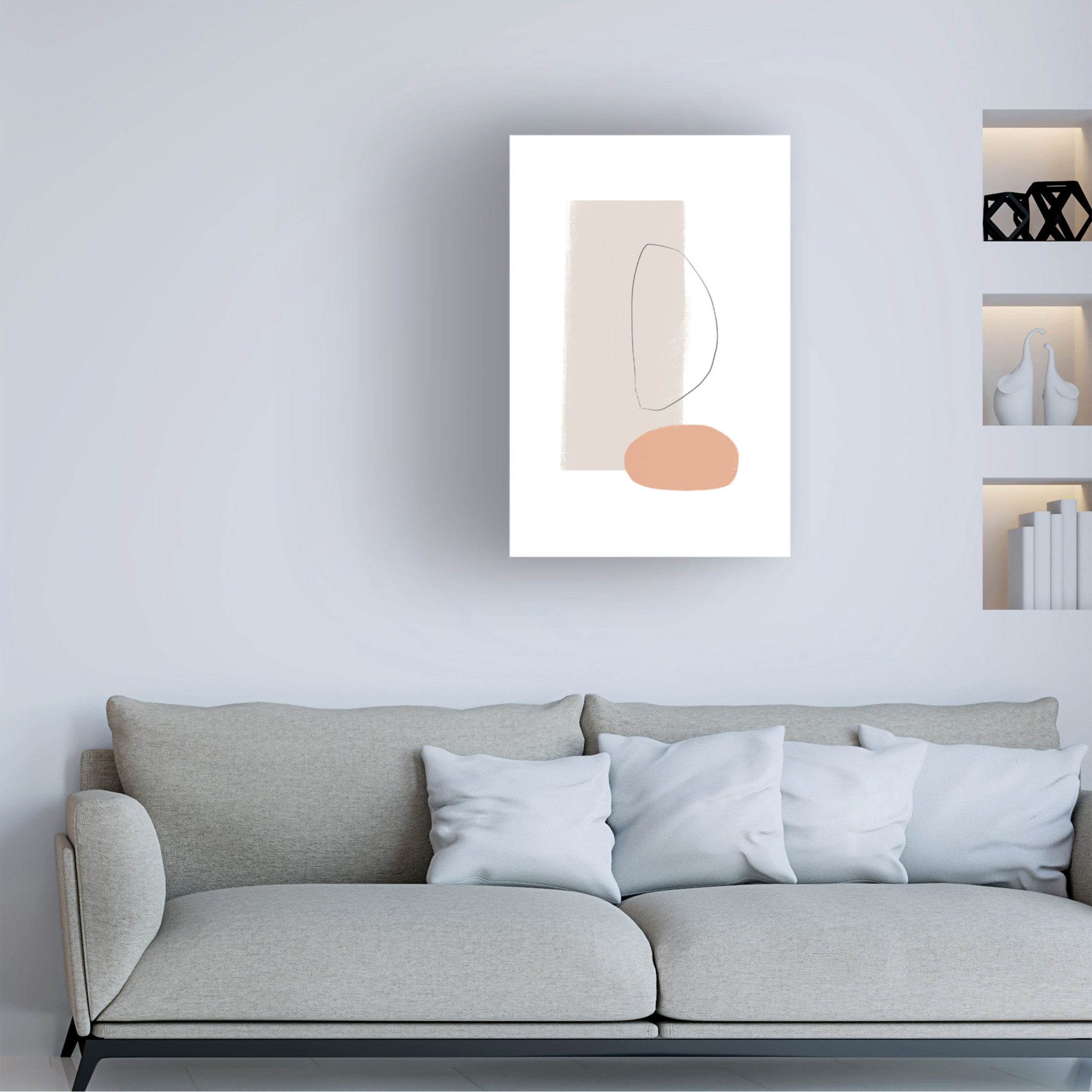 Trademark Fine Art uplusmestudio Feels Canvas Wall Art