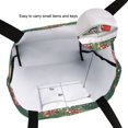 thumbnail image 6 of FORMRS Womens Canvas Tote Bag with Zipper Inner Pocket Shoulder Handbag, Christmas Gingerbread, 6 of 7