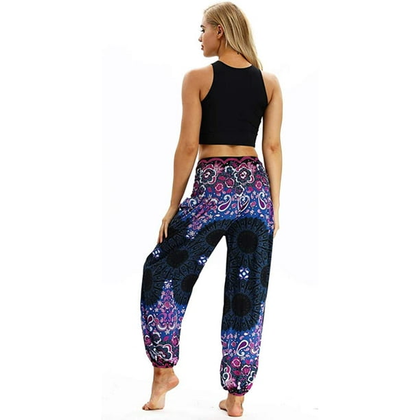 Sarouel Pantalon De Yoga De Sport Imprim Num rique De Style