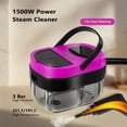 thumbnail image 4 of Handheld Steam Cleaner, On/Off Control, 1600ml Water Tank, High Pressure Continuous Steam for Cleaning Floors, Tile, Carpet, Grout, Upholstery, Furniture, 4 of 7