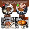 thumbnail image 3 of Herramienta para máquina de café, aguja dispensadora de café sin aguja afilada, herramienta de mezcla de café en polvo de acero inoxidable con bolígrafo de hierro de sujeción y cuchara para granos de, 3 of 5